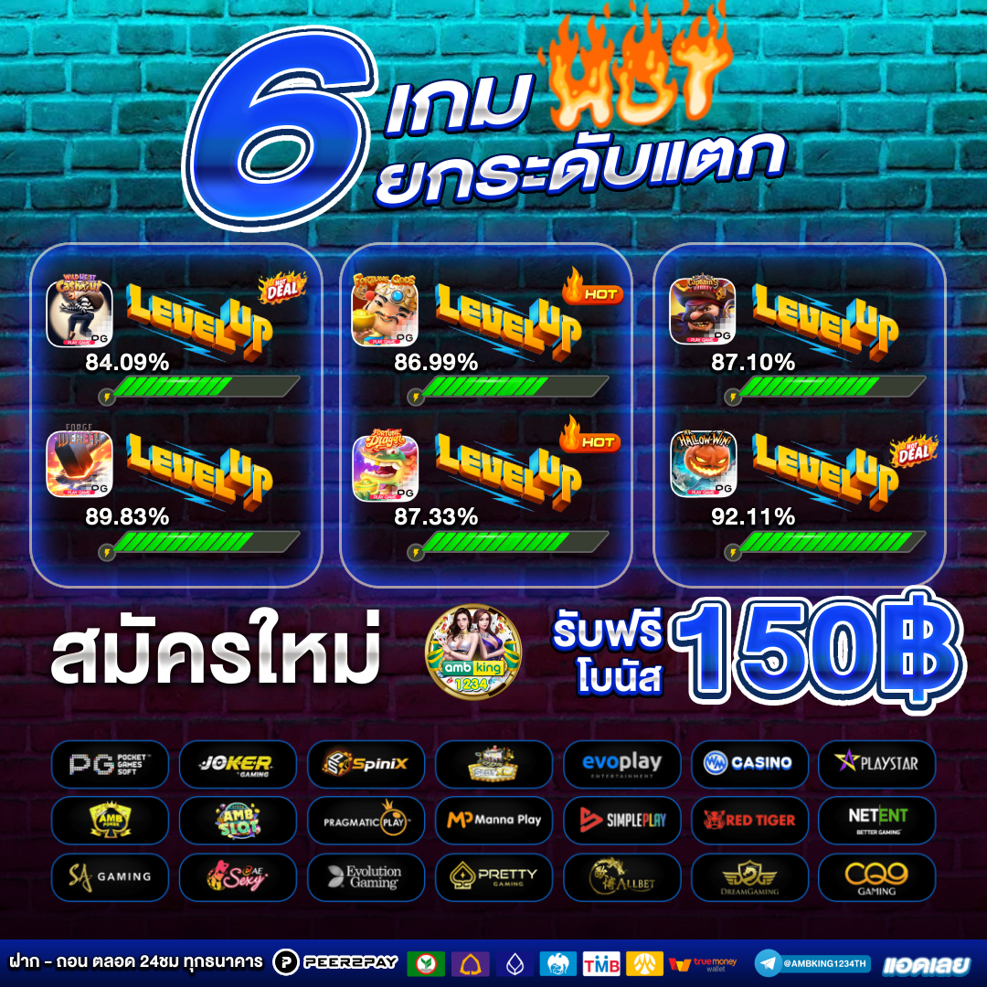 สล็อตฝากวอลเลท - แบนเนอร์โปรโมชั่น