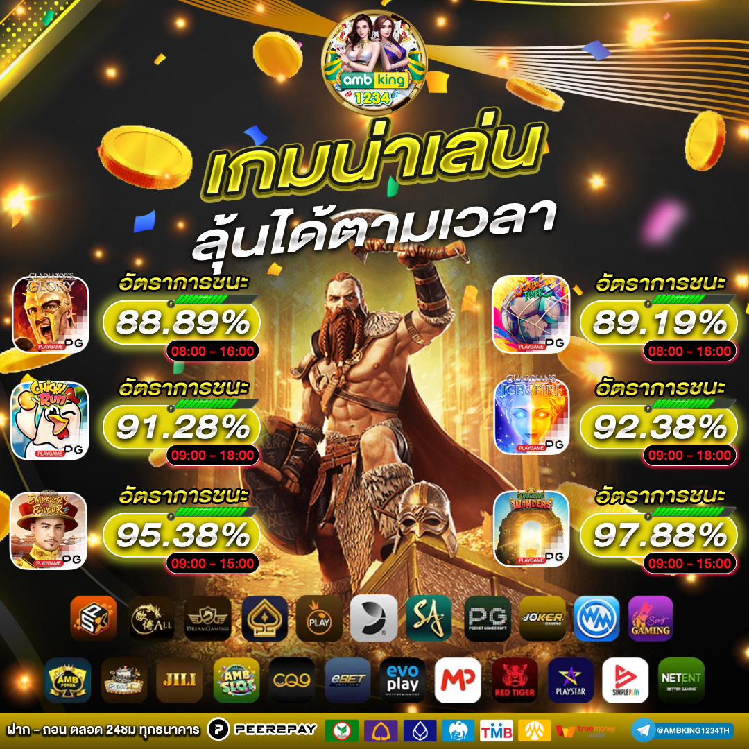 สล็อตทุกค่าย - แบนเนอร์โปรโมชั่น