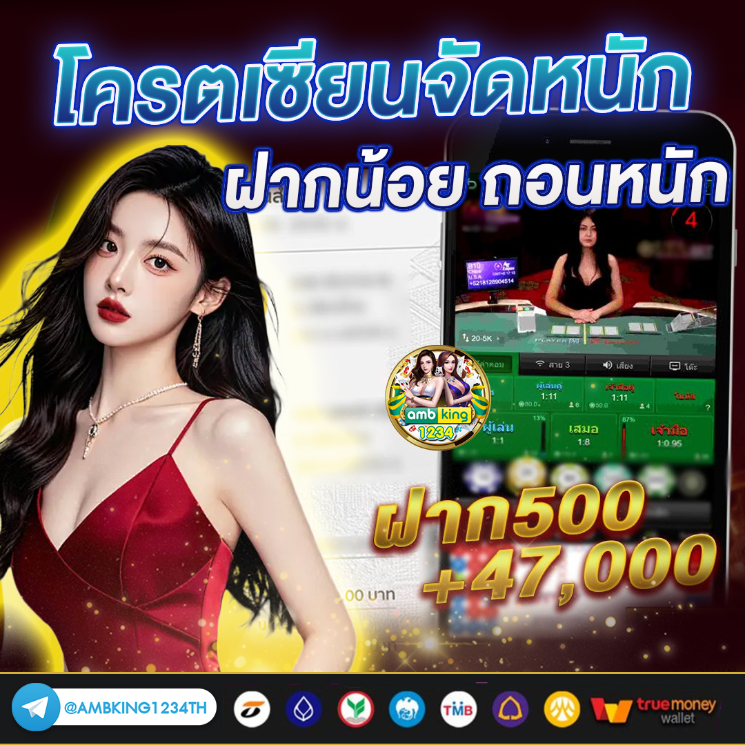 slot เว็บตรง ไม่มีขั้นต่ํา - แบนเนอร์โปรโมชั่น